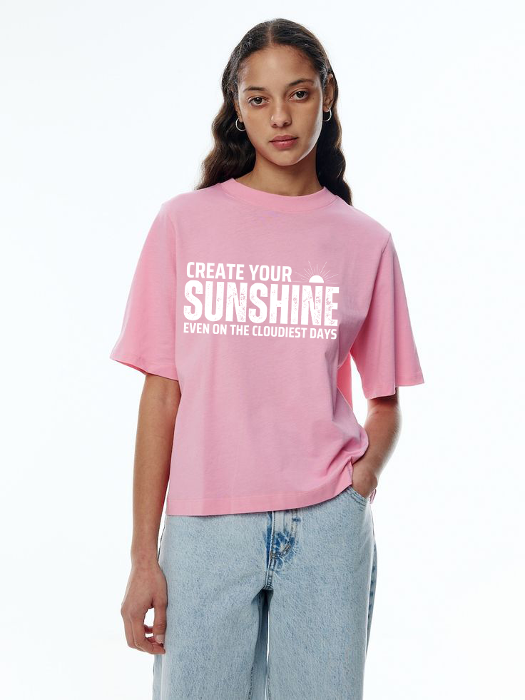 230 GSM Pink T-shirt