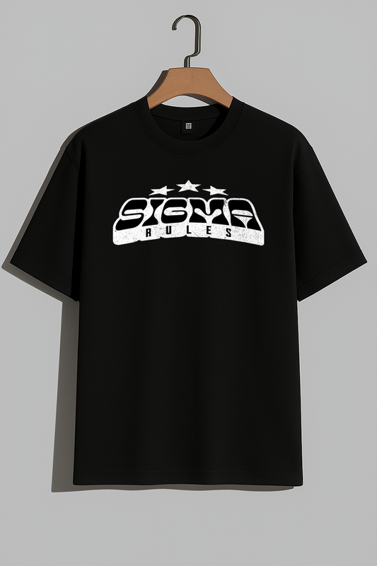 230 GSM Black SIGMA T-Shirt
