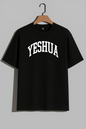 230 GSM Black "Yeshua" T-Shirt